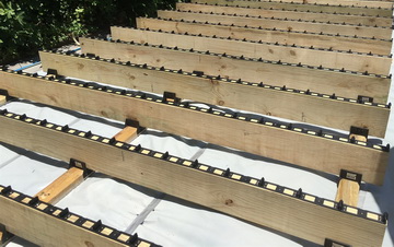 new decking with snaploc clips
